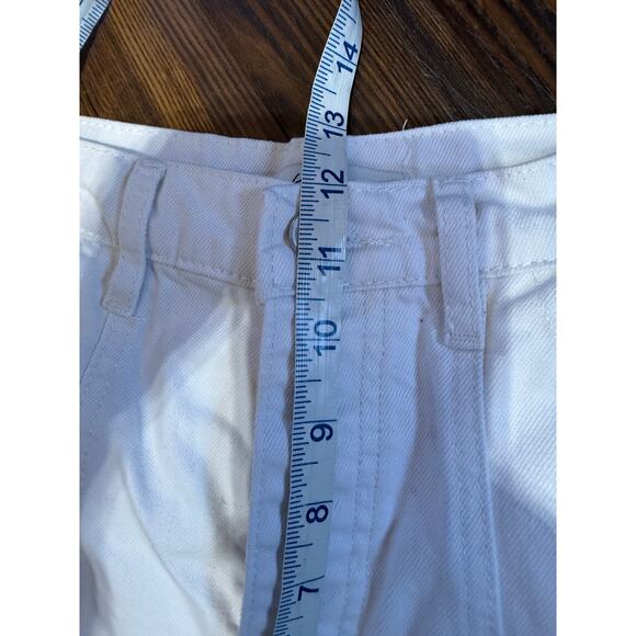 KanCan White Wide Leg High Waisted Button Fly Jeans Size 9/28 - Picture 11 of 12